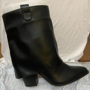 Steve Madden Lark Black Boots 9.5